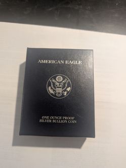 2005-W American Silver Eagle 1oz PROOF Coin (With Box & COA)