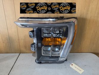 2021 2022 2023 Ford F-150, F150 Driver Side Left Side Headlight