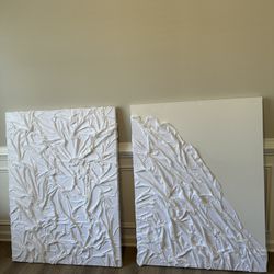 36x48 Textured Wall Art | Modern Neutral Canvas | Minimalist Home Decor