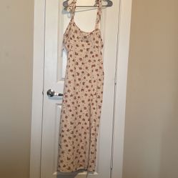 Zara Xl Side Slit Sundress 
