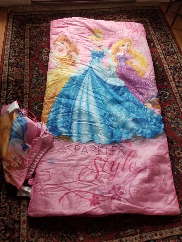 Princess sleeping bag