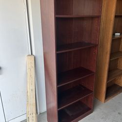 Bookshelf 6 Ft High 38” Wide. 12” Deep 