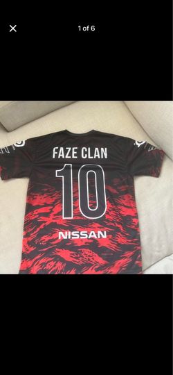 FaZe Clan Red Tiger Camo Jersey XL