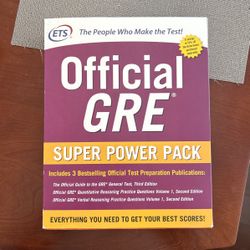 Official GRE Test Prep Books