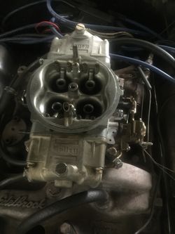 Holly carburetor 750 double pump