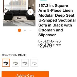 8piece Sectional 