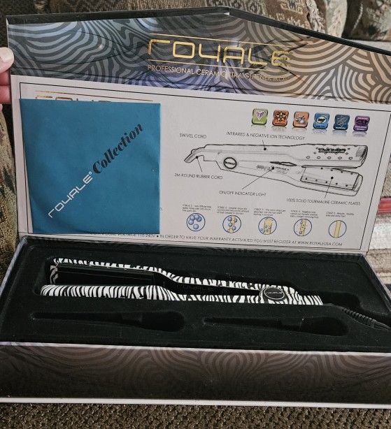 Wet To Dry Ceramic Curling Iron