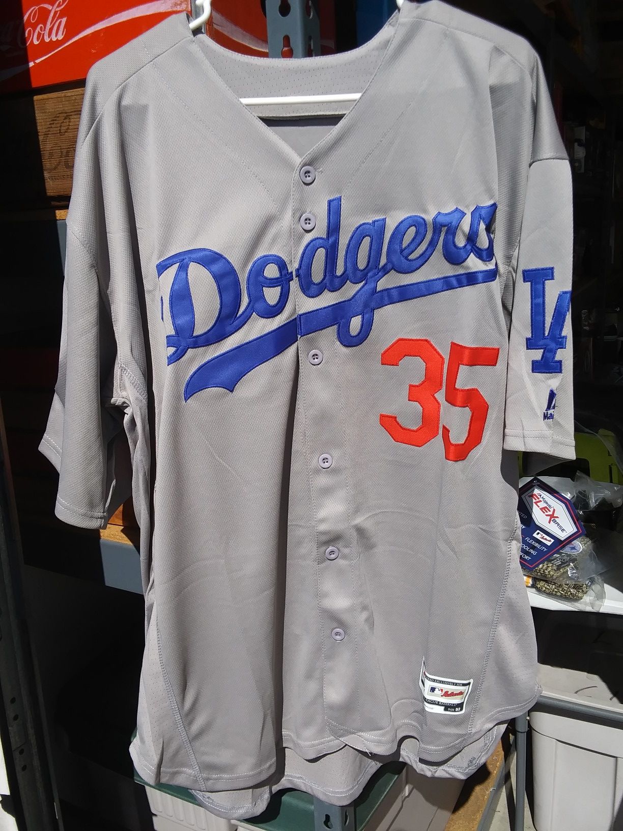 DODGERS BELLINGER JERSEY MENS 2XL