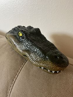 Toy Alligator Head 12”, (missing remote) Perfect For Your Florida Gator Fan!