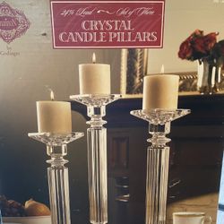 Crystal Candle Pillars 