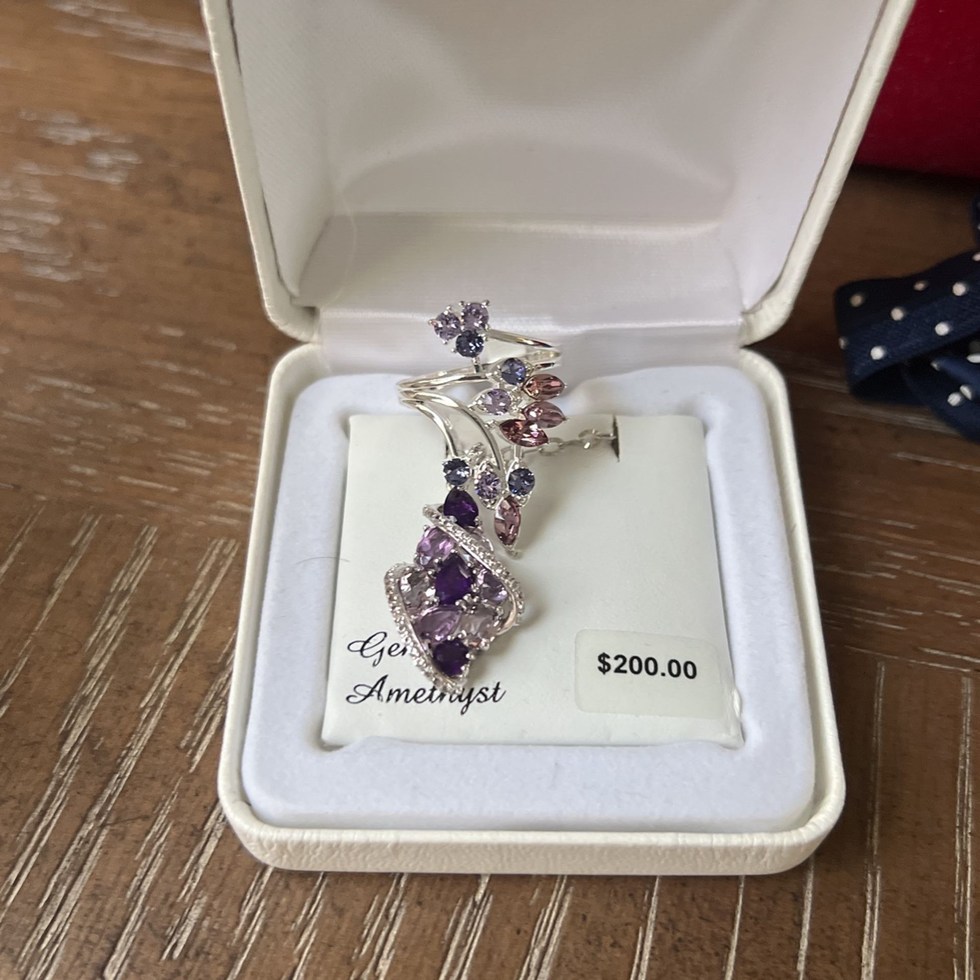 Sterling Silver Necklace And Ring