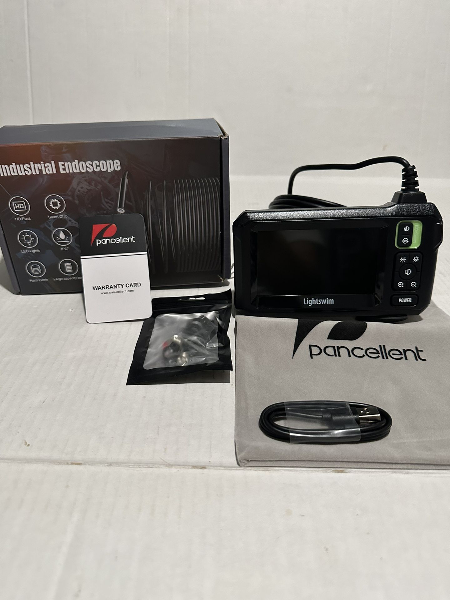 New in box pancellent endoscope lightswim