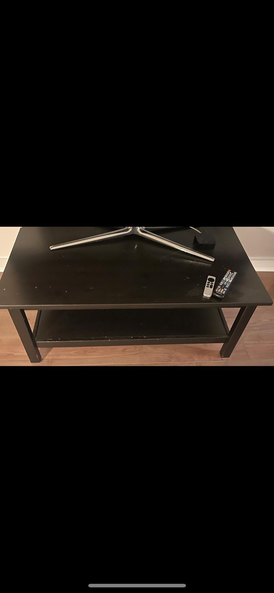 dark brown coffee table