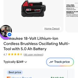 Milwaukee M18 Multi Tool 