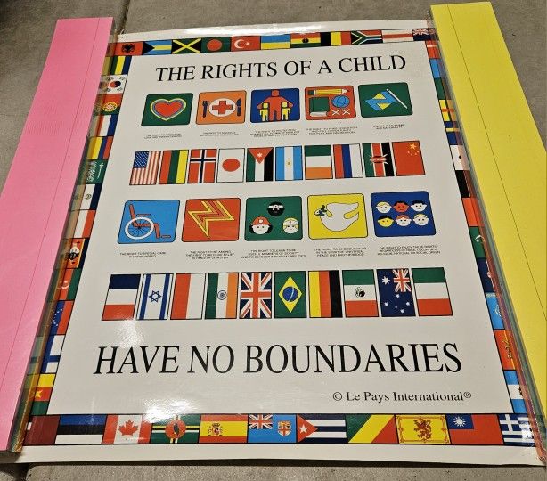 Children/Teacher Beliefs, Laminated, All For $5