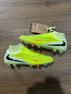 Nike Phantom 6 High Elite FG Hyper Crimson Limelight