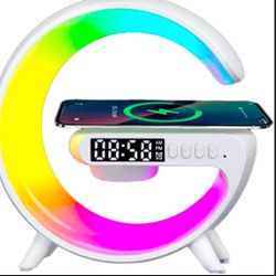5 In 1 Wireless Phone Charger - Bluetooth Speaker 