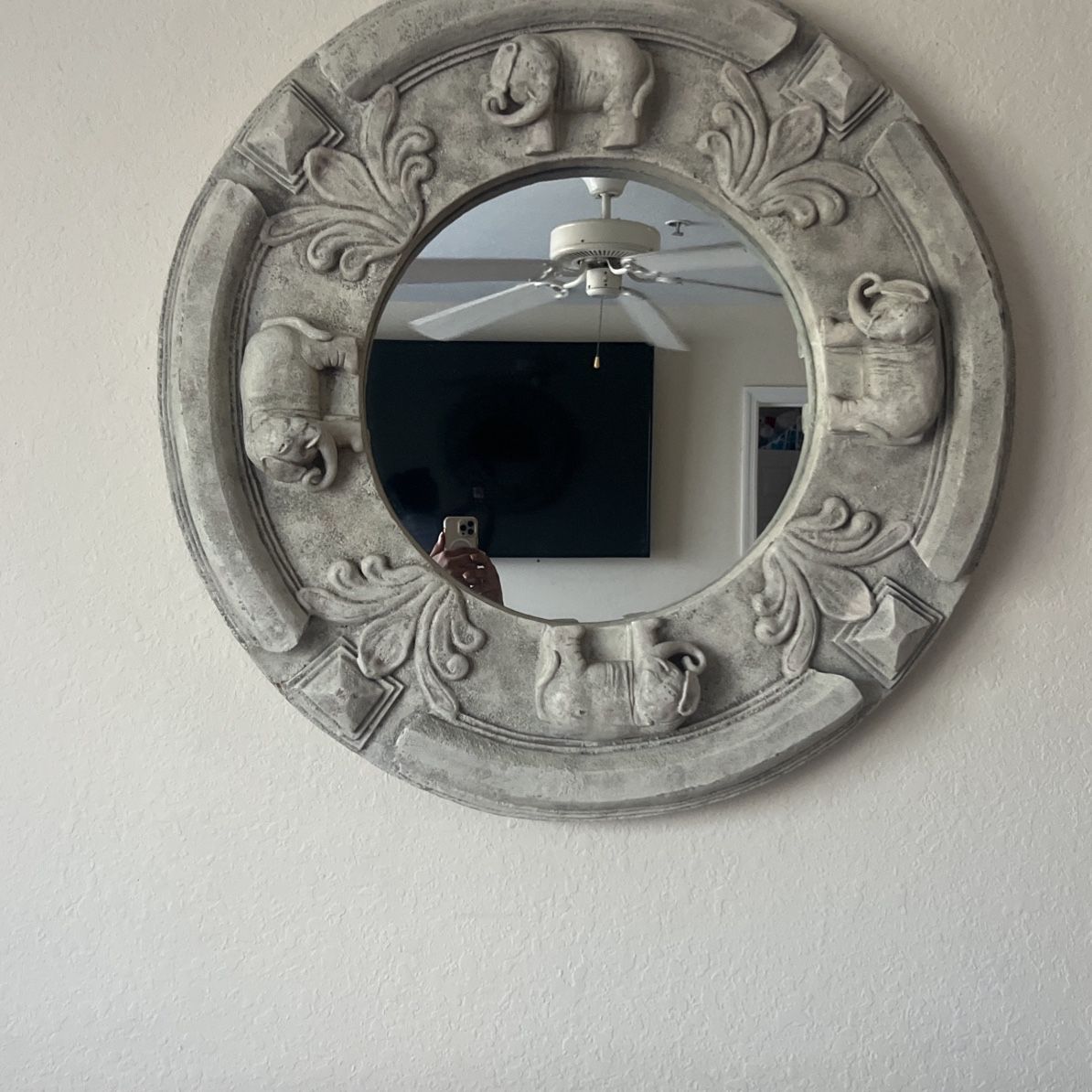 Antique Looking Mirror