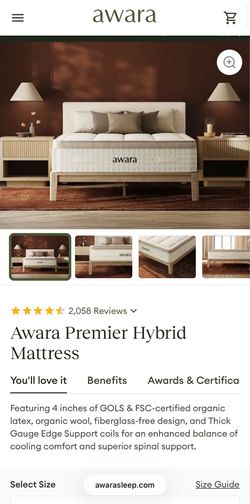 BRAND NEW Cali King Mattress
