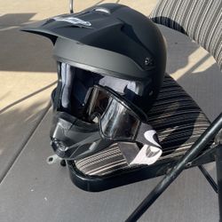 HJC Helmet, Oakley Goggles , Oneil Boots And O’Neil Riding Pants
