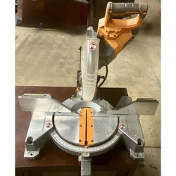 RIDGID 15 Amp 10 in. Dual Bevel Miter Saw