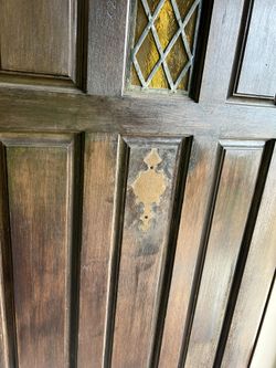 Doors Wood Staining 