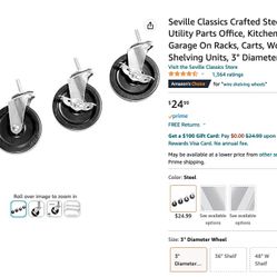 Steel Replacement Casters