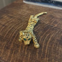 Vintage Leapord Brooch 