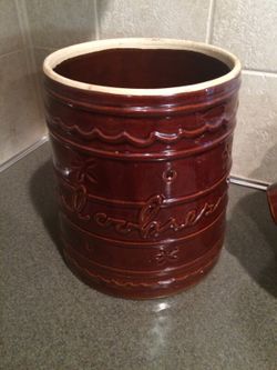 MARCREST Cookie Jar & Bean Pot!