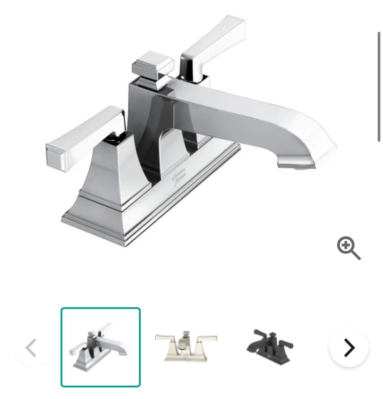 American Standard two-handle Town Square S Collection,