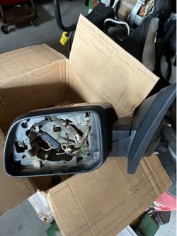 Ford Edge Driver side mirror with out mirror