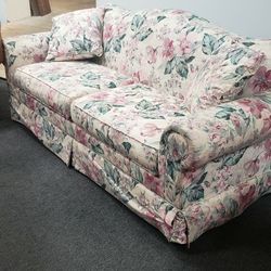 Floral Couch 