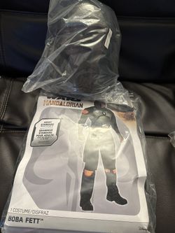 Star Wars Mandalorian Boba Fett Halloween Costume Adult Standard