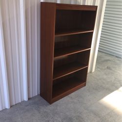 Brown Cherry Antique Solid Wood Bookcase