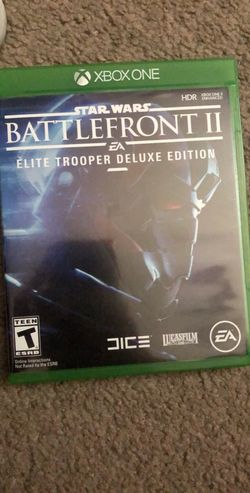 Star Wars battle front deluxe edition