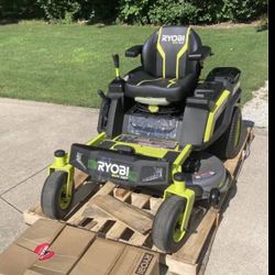 RYOBI 80V HP 42” Ride-On Lawn Mower NEW