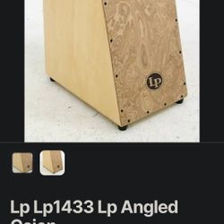 Latin Percussion Cajon Drum Instrument