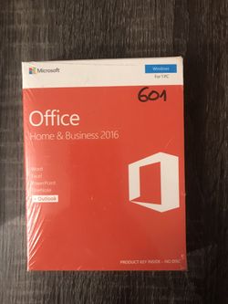 Office Software Home & Business 2016