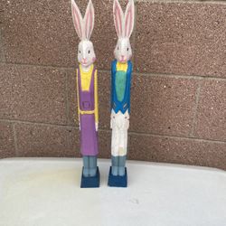 Wood Bunnies