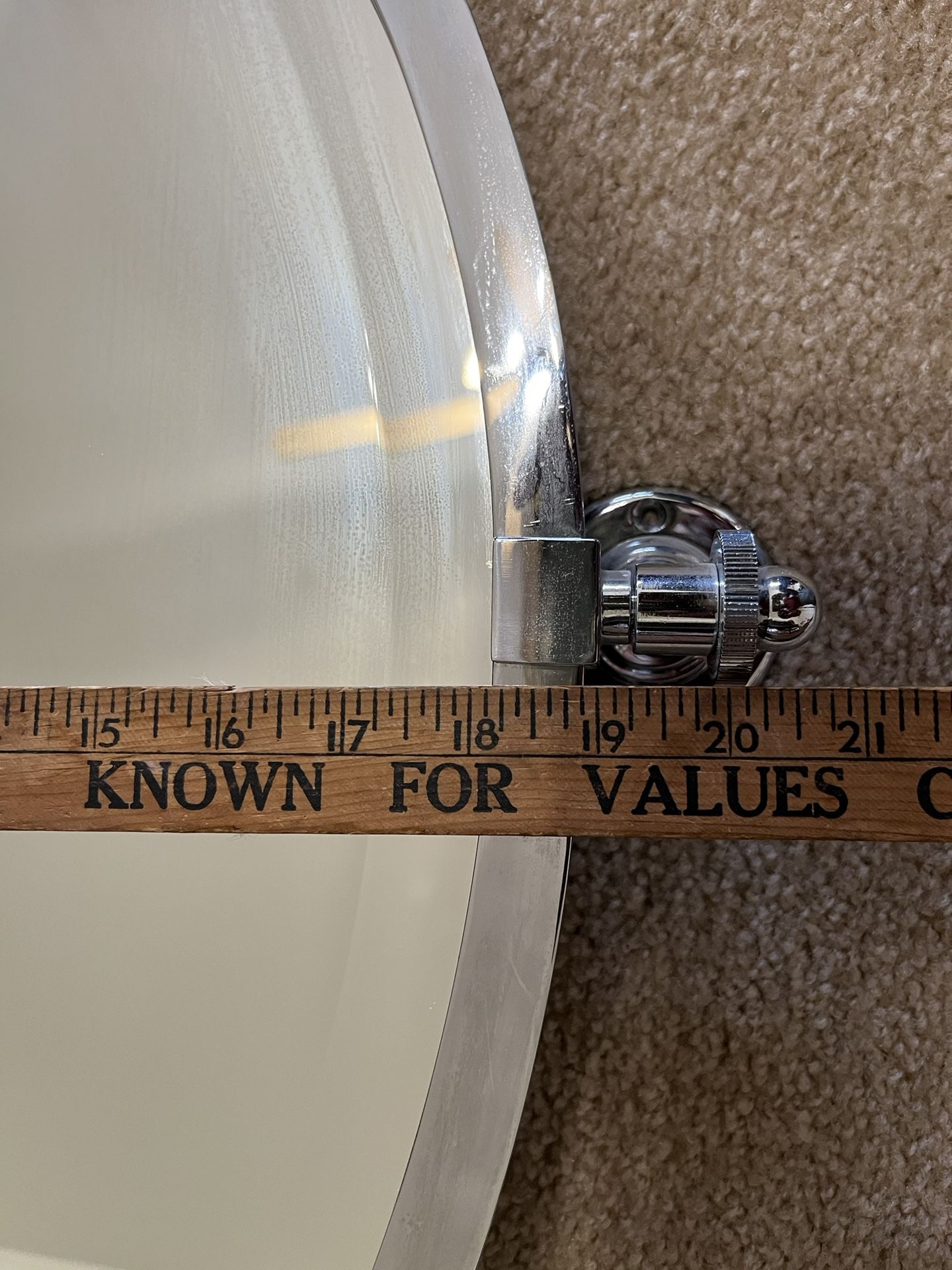 Reduced 2 Oval Tilt Mirrors Pottery Barn Bathroom Kensington Oval