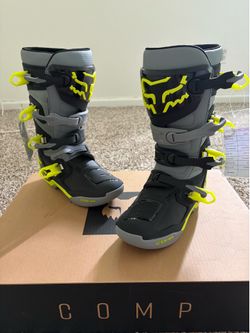 Fox motor cross dirt bike boots