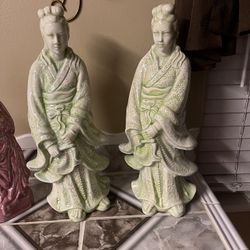 Porcelain Japanese Figurines 
