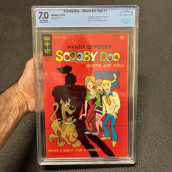 Gold Key Comics Scooby-Doo #1 1970 First Appearance Of Scooby And The Gang CBCS 7.0