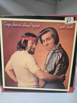 Vinyl Record Jones and Paycheck double trouble