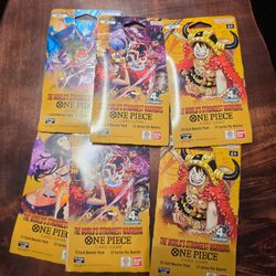 One Piece OP-17 SLEEVED BOOSTER