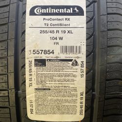 Continental Pro Contact Rx Model Y Tesla Tires