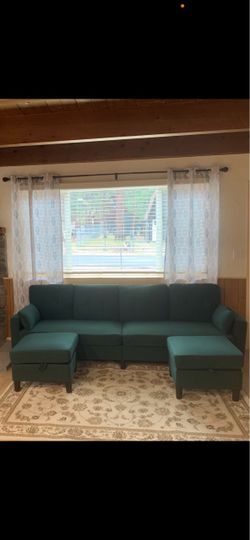 New Green Sofa