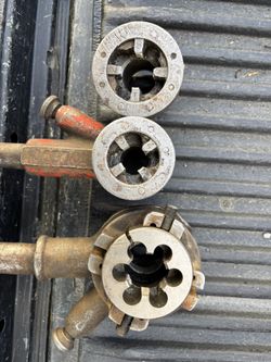 TARRAJA PARA ROSCAS DE 1/2 3/ $4 Y UNA PULGADA 75