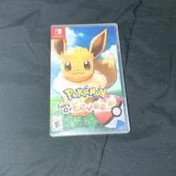 Pokémon Let's Go Eevee Nintendo Game