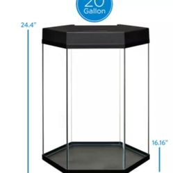 20 Gal TopFin Aquarium 